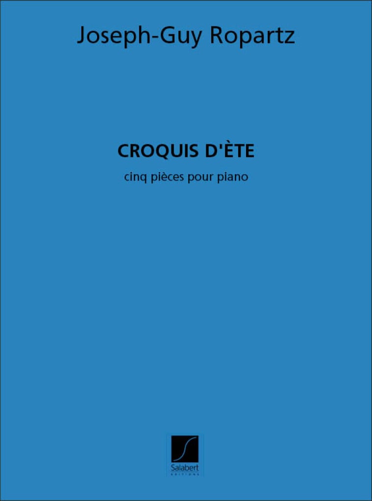 Croquis D'Ete Piano Recueil
